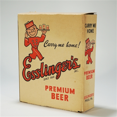 Esslingers Premium Beer Waiter Can 6-Pack Carton 