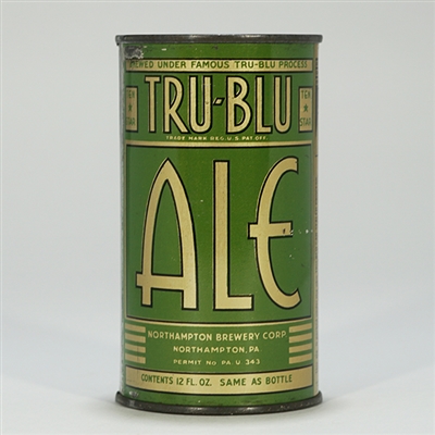  Tru-Blu Ale Instructional Can ENAMEL L140-10