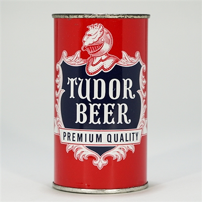 Tudor Beer Flat Top Can VANITY LID NORFOLK 