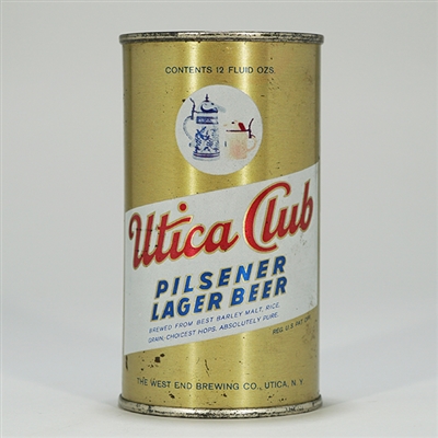 Utica Club Pilsener Lager Beer Can 142-26