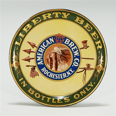American Brewing Liberty Beer Pre-proh Tip Tray 