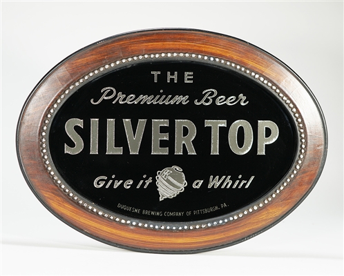 Silver Top Give It A Whirl ROG Sign 