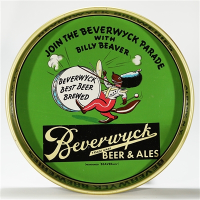 Beverwyck Breweries PARADE Tray 