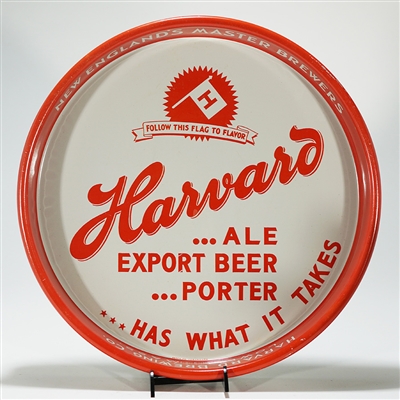 Harvard New England Master Brewers Tray 