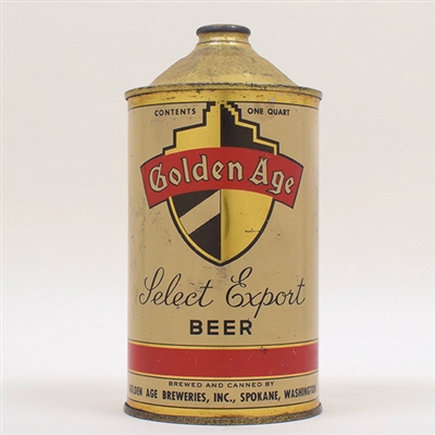 Golden Age Beer Quart Cone Top 210-16