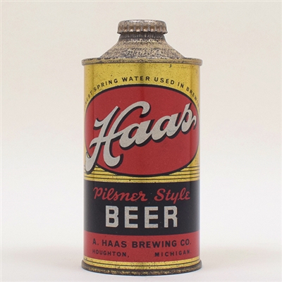 Haas Beer Cone Top 168-8 or 9