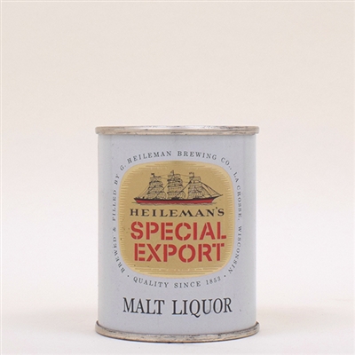 Heilemans Special Export Malt Liquor 8 oz Flat 241-32