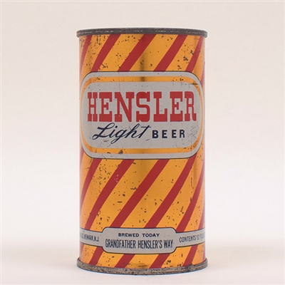 Hensler Light Beer Flat Top 81-32