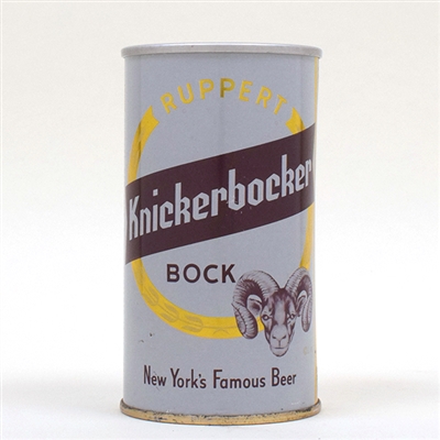 Knickerbocker Bock Beer ZIP TOP 116-40
