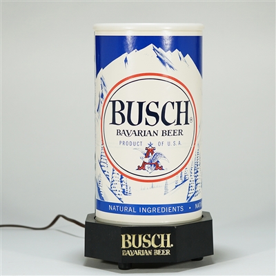 Busch Bavarian Beer Spinning Illuminated Sign