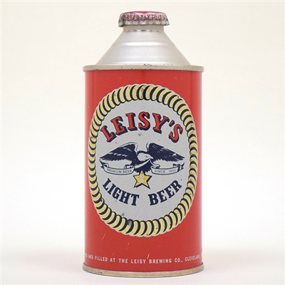 Leisys Light Beer Cone Top UNIQUE UNLISTED