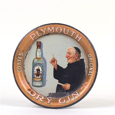 Plymouth Dry Gin Pre Pro Era English Tip Tray