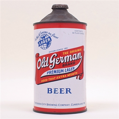 Old German Beer Quart Cone 216-2