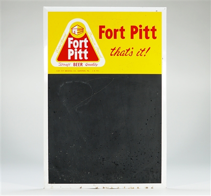 Fort Pitt Thats It! TOC Chalkboard Sign