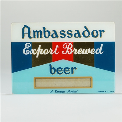 Ambassador Export Brewed ROG BEECO Sign