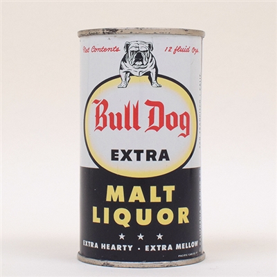 Bull Dog Malt Liquor Flat Top CALIFORNIA 45-25