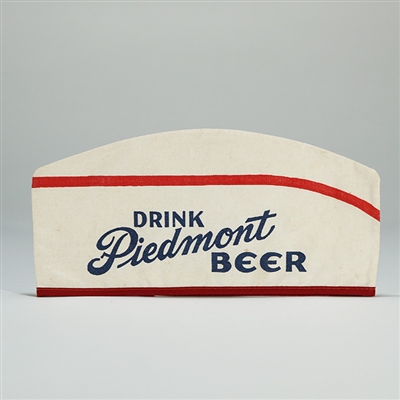 Piedmont Beer Unused Advertising Hat
