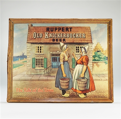 Ruppert Old Knickerbocker Talk of the Town Sign