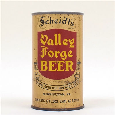 Valley Forge Beer 4 PANEL OI Flat Top 142-34