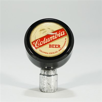 Columbia Beer Ball Knob 1343