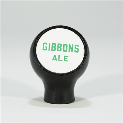  Gibbons Ale ALL BLACK KNOB UNLISTED