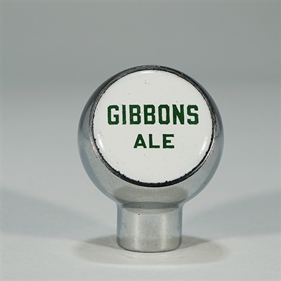 Gibbons Ale CHROME Knob UNLISTED