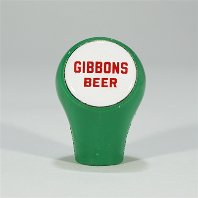 Gibbons Beer ALL GREEN Tap Knob LIKE 1420