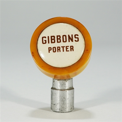 Gibbons Porter BUTTERSCOTCH BAKELITE Ball Knob 1421