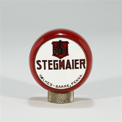 Stegmaier Red Plastic Thick HOCKEY PUCK Tap Knob  UNLISTED