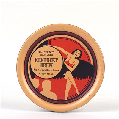 Kentucky Brew Beer 1930s Era Tip Tray