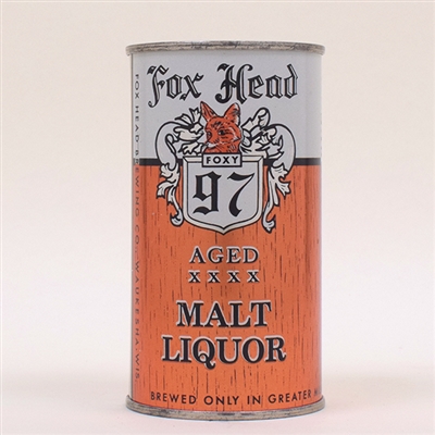 Fox Head Malt Liquor Flat FOX HEAD BRG UNLISTED