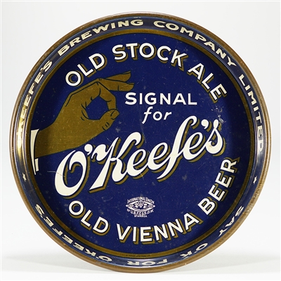 O Keefes Brewing Old Stock Ale Tray