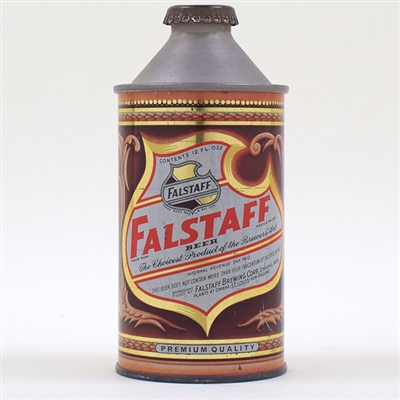 Falstaff Beer NEBRASKA Cone Top 162-1