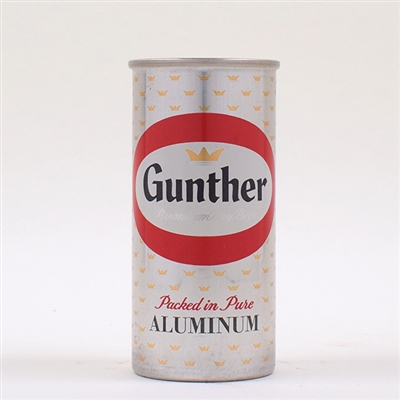 Gunther Beer Aluminum 7oz Flat Top 241-30