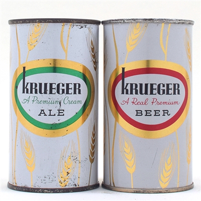 Krueger Ale and Beer Flats 2-for-1 89-40, 90-24