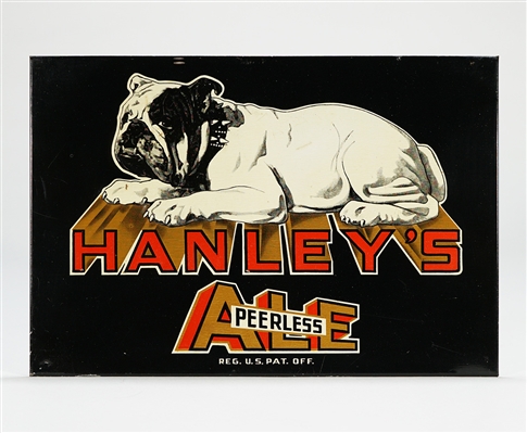 Hanleys Peerless Ale BULLDOG TOC Sign