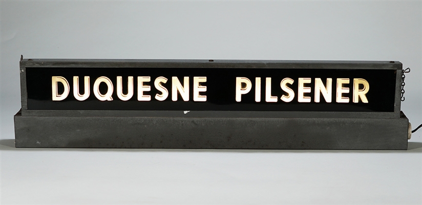Duquesne Pilsener TRENLITE Raised Letter Illuminated Sign