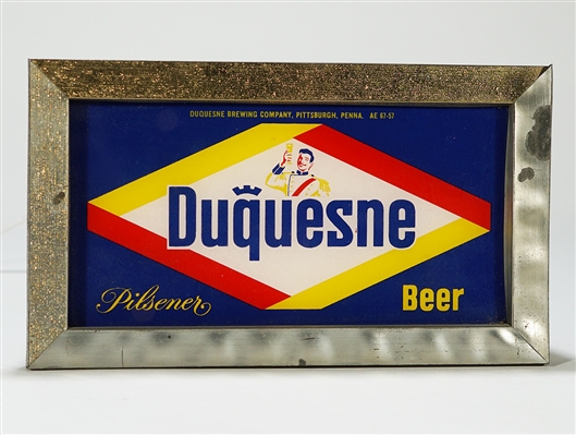 Duquesne Pilsener Beer Illimunated ROG Sign