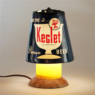 Esslingers Keglet Spinner Advertising Lamp