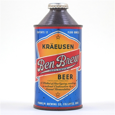 Ben Brew Beer Cone Top 151-16