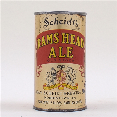 Rams Head Ale 1935 4-panel OI Flat 118-31