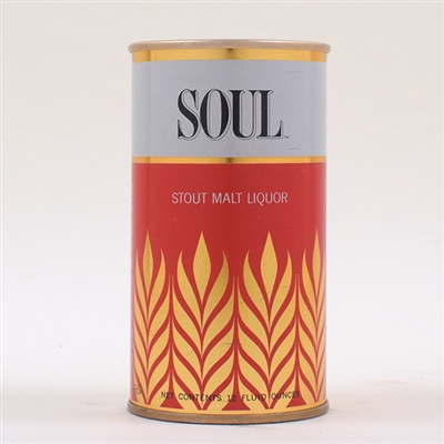 Soul Stout Malt Liquor Pull Tab 125-6