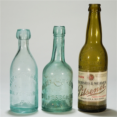 Reichard Beer Bottles Wilkes Barre