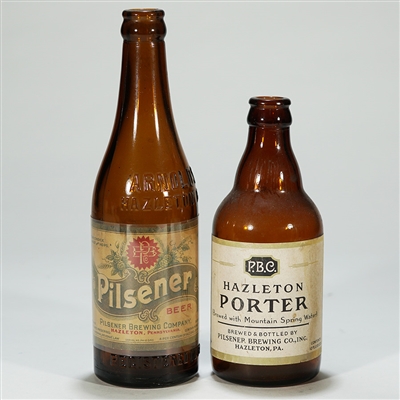 Pilsener Brewing Hazleton Beer Bottles