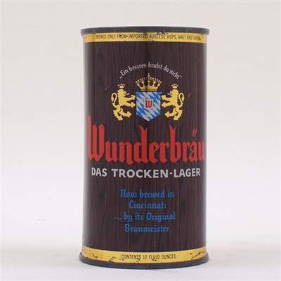 Wunderbrau Beer Flat Top 146-35