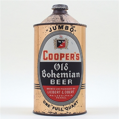Coopers Beer JUMBO Quart Cone 205-14