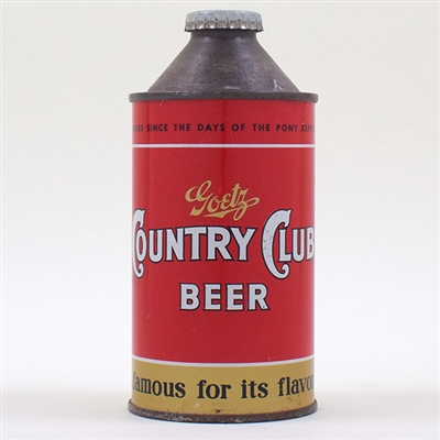 Country Club Beer Cone Top 165-19