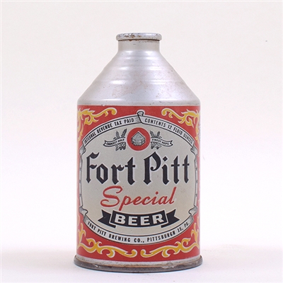 Fort Pitt Special Beer Cone Top 3.2-7 194-11