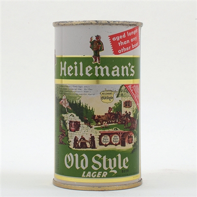 Old Style Heilemans Beer Flat Top 108-15