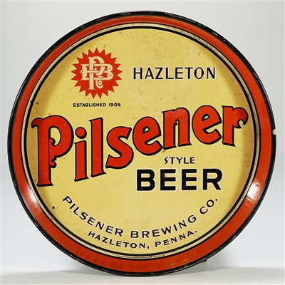 Hazleton Pilsener Style Beer Tray